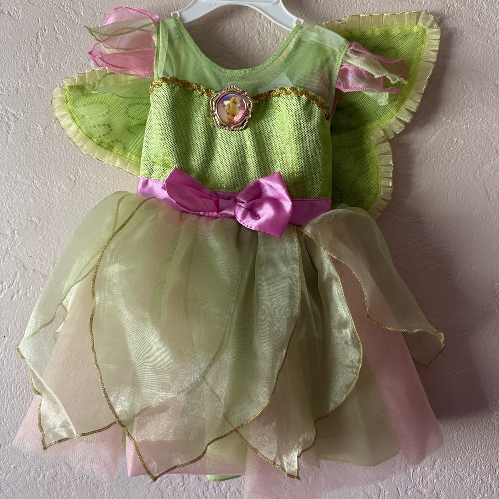 Disney Tinker Bell Green and Pink Costume